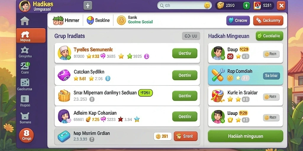 Tampilan antarmuka yang ramah pengguna.