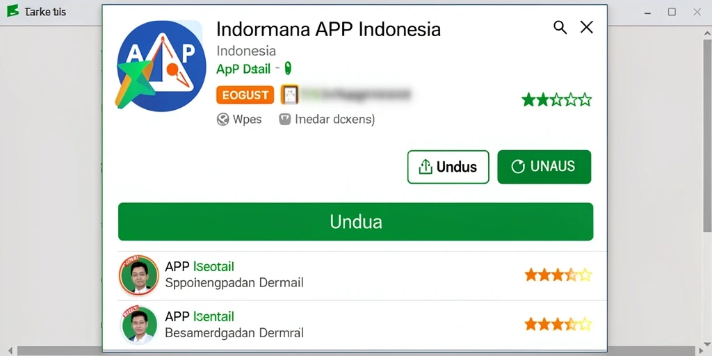 Tampilan antarmuka yang sederhana dan menarik.