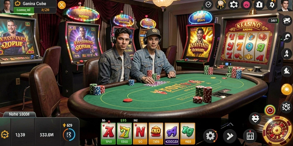 Tampilan awal game yang memukau dan menarik.