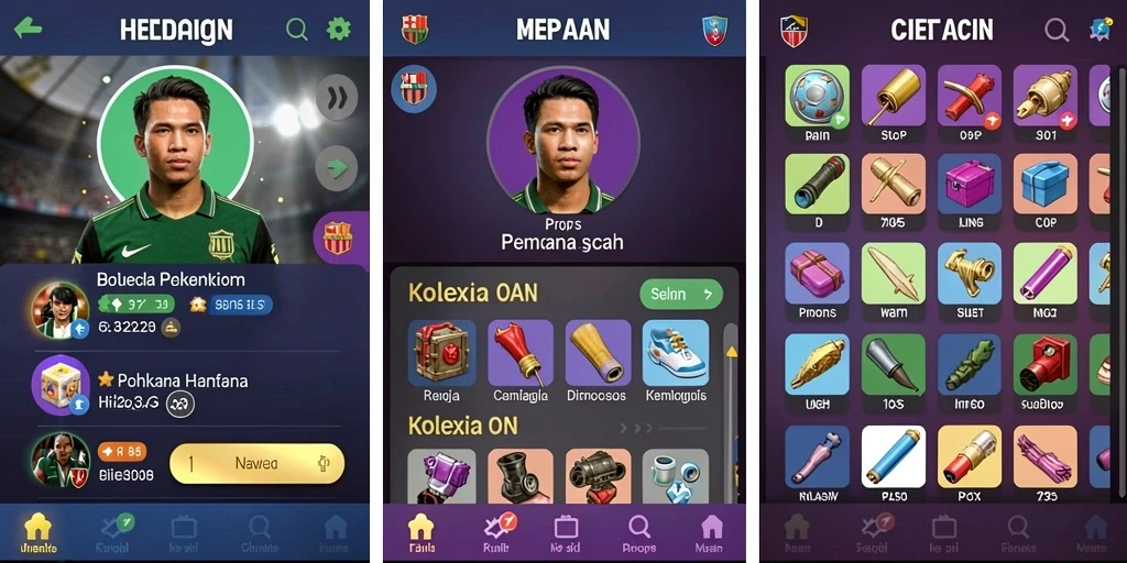 Tampilan awal yang menarik dan intuitif.