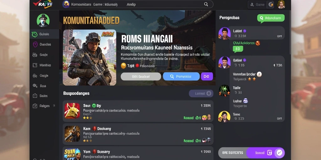 Antarmuka pengguna yang intuitif dan mudah dinavigasi.