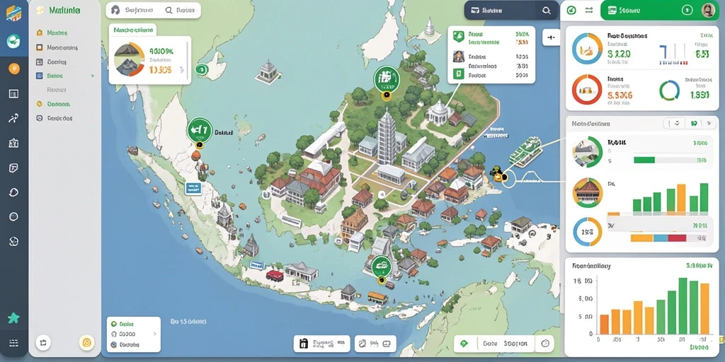 Tampilan antarmuka yang bersih dan menarik.