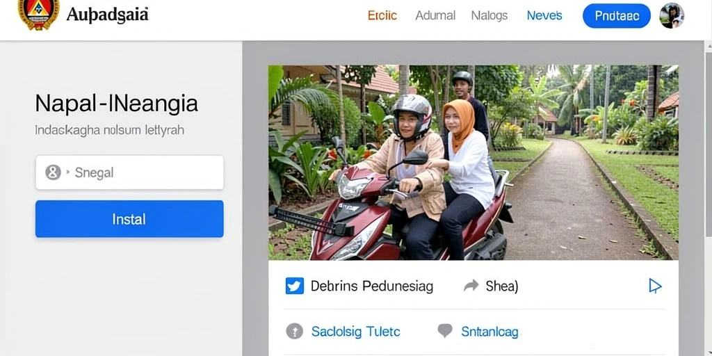 Tampilan antarmuka yang user-friendly.