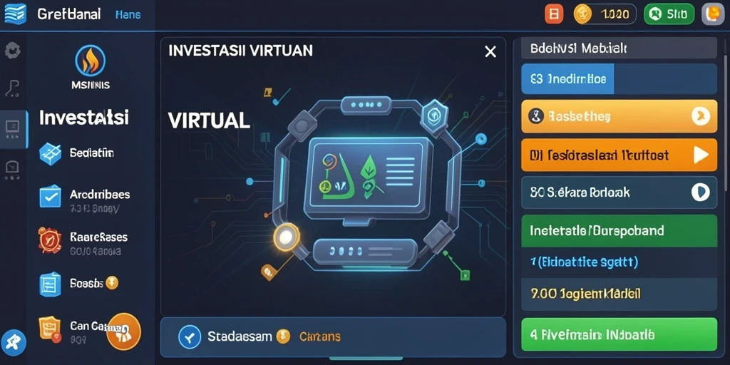 Tampilan menu utama yang menarik dan intuitif.