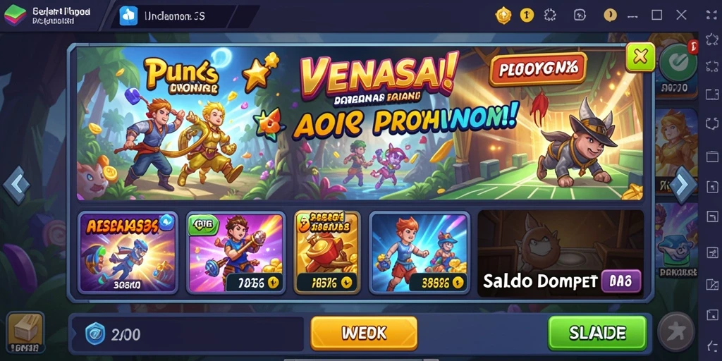 Tampilan antarmuka yang sederhana namun menarik.