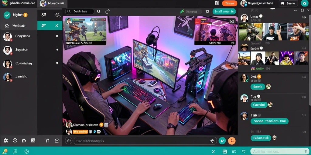 Tangkapan layar menampilkan grafik yang memukau dan desain level.