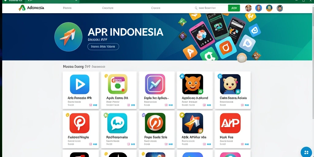 Screenshot antarmuka utama yang menarik dan intuitif.