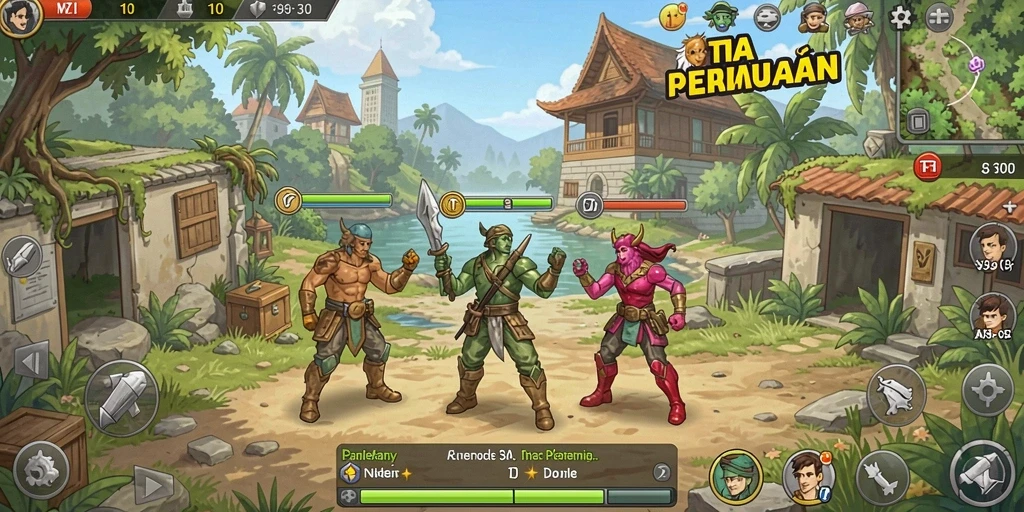 Tampilan antarmuka pengguna yang modern dan menarik.