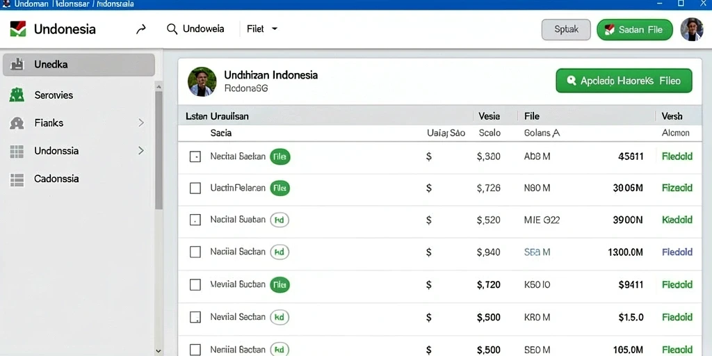 Tampilan antarmuka pengguna yang menarik.