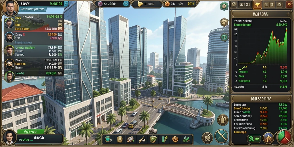 Tampilan awal game dengan grafik yang menarik.